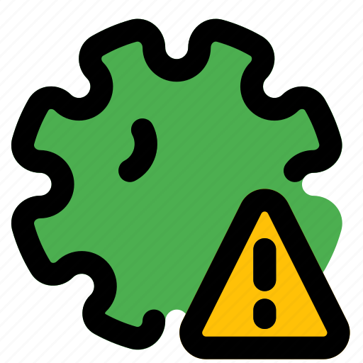 Virus, warning, alert, danger, coronavirus icon - Download on Iconfinder