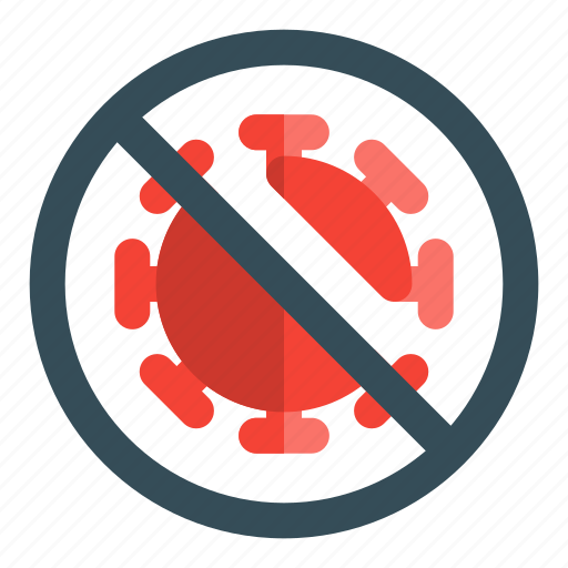 Banned, corona, coronavirus, restricted icon - Download on Iconfinder