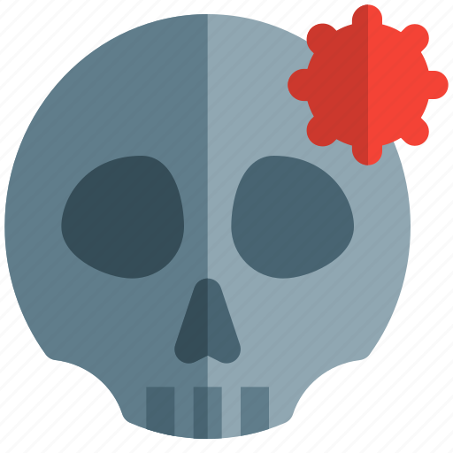 Death, coronavirus, dead, skull icon - Download on Iconfinder