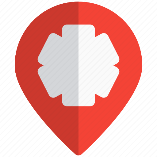 Emergency, coronavirus, pin, map icon - Download on Iconfinder