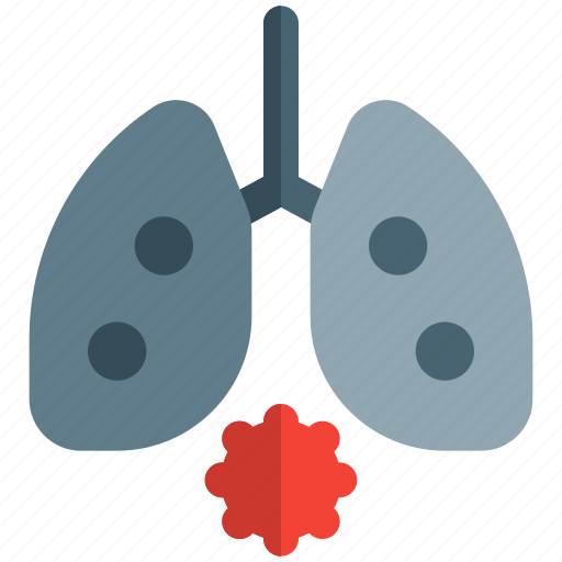 Lungs, infected, coronavirus, medical icon - Download on Iconfinder