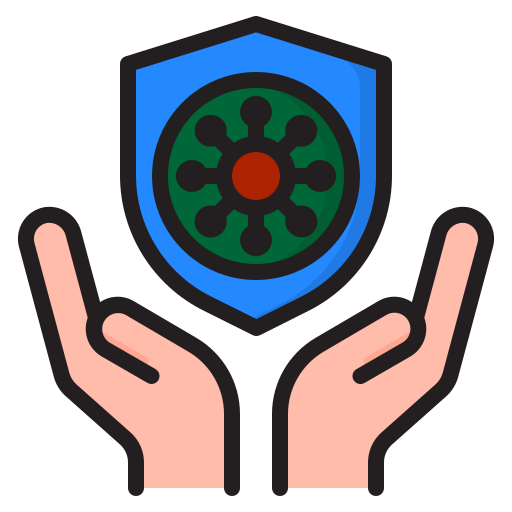 Covid19, hand, protect, safee, virus icon - Free download