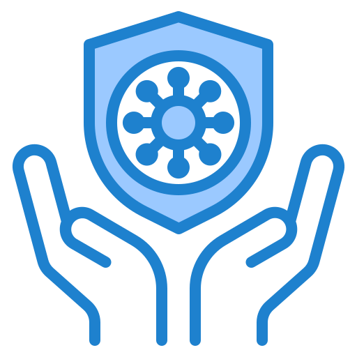 Covid19, hand, protect, safee, virus icon - Free download