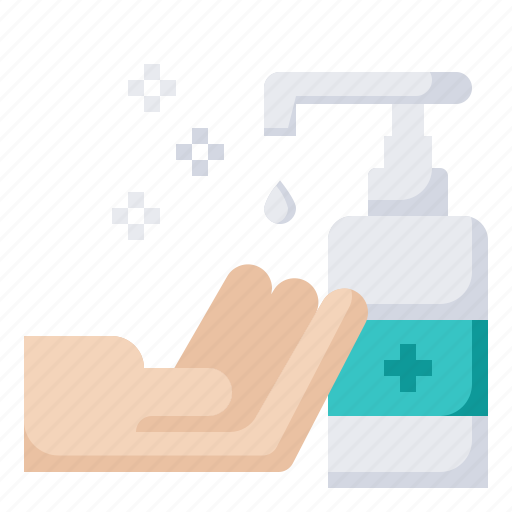 Hand, sanitizer, covid, wash, coronavirus, alcohol gel, washing hand icon - Download on Iconfinder
