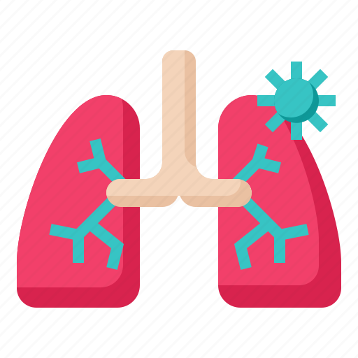 Lung, virus, pneumonia, coronavirus, respiration, healthcare, medical icon - Download on Iconfinder