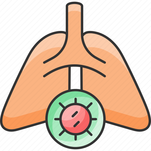 Effected lungs, lungs, corona effected lungs, covid19, virus icon - Download on Iconfinder