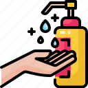 alcohol gel, hand gel, hand sanitizer, hygiene, pandemic, soap, surgery 