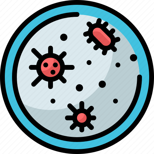 Bacteria, coronavirus, germ, microorganism, petri dish, sample, virus icon - Download on Iconfinder