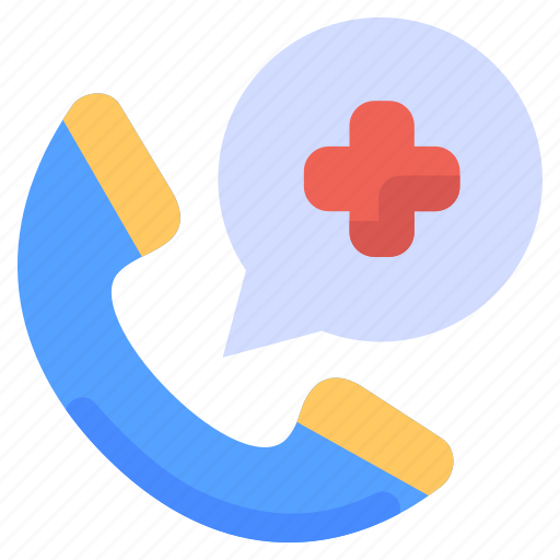 Emergency, medical, phone, telephone, virus icon - Download on Iconfinder
