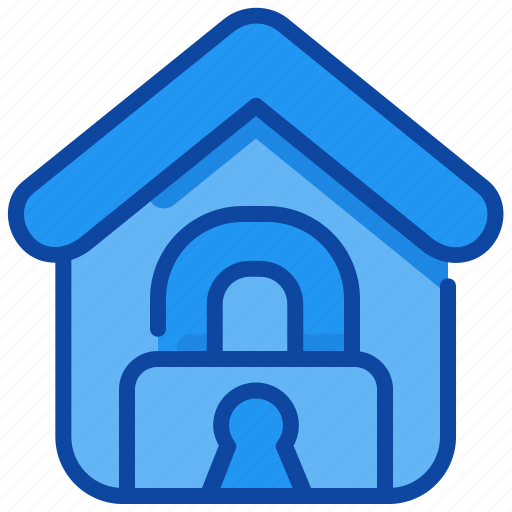 Coronavirus, covid, home, house, lockdown, virus icon - Download on Iconfinder