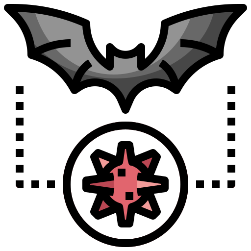 Bat, coronavirus, diagnosis, outbreak, scientist icon - Free download