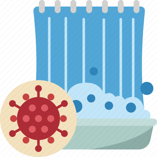 Curtain, washing, cleanup, dirty, hygiene icon - Download on Iconfinder