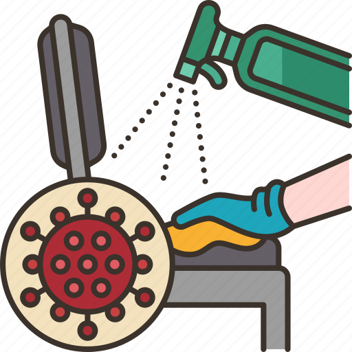 Chair, cleaning, spray, antibacterial, housework icon - Download on Iconfinder