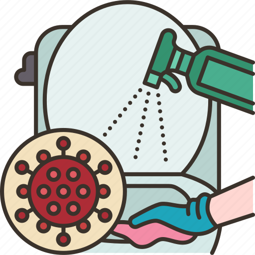 Toilet, cleaning, bathroom, disinfection, hygiene icon - Download on Iconfinder