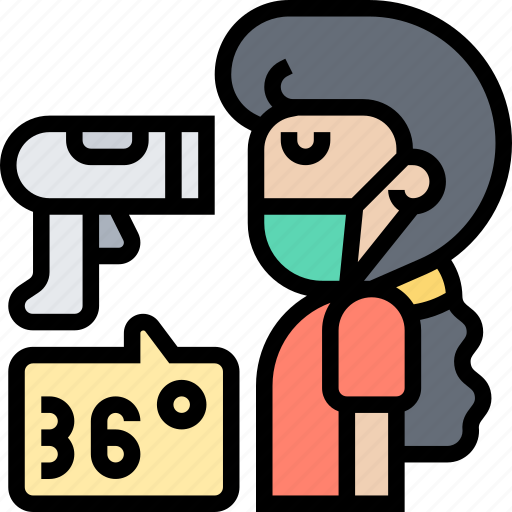 Body, temperature, normal, thermometer, precaution icon - Download on Iconfinder