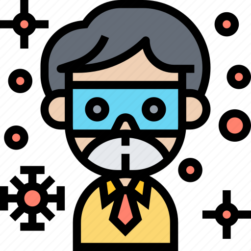 Protective, goggle, mask, inhale, disease icon - Download on Iconfinder