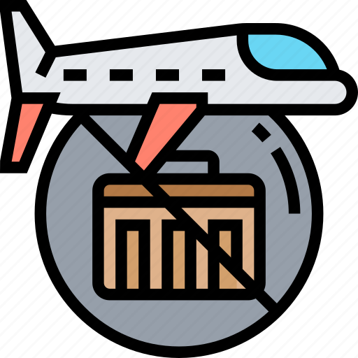 Travel, ban, airline, restriction, transportation icon - Download on Iconfinder