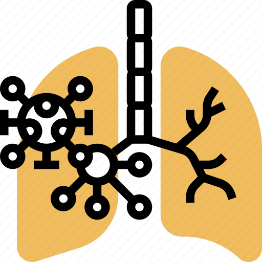 Coronavirus, lung, infectious, pneumonia, inflammation icon - Download on Iconfinder