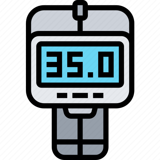 Temperature, scan, normal, measurement, precaution icon - Download on Iconfinder