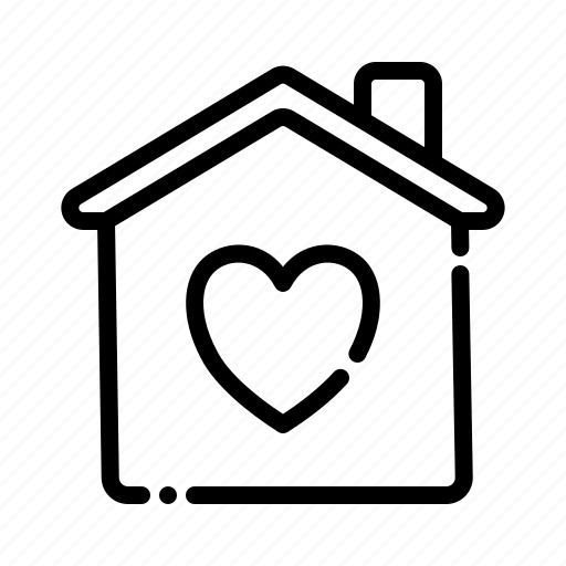 Home, house, safe, heart, love icon - Download on Iconfinder