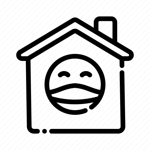 Home, house, stay, safe, avatar icon - Download on Iconfinder