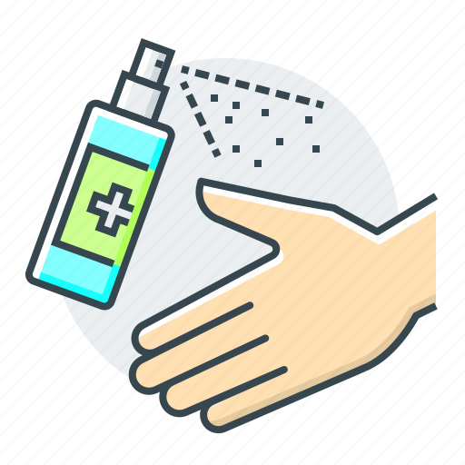 Antibacterial, antivirus, spray, spray for hands icon - Download on Iconfinder
