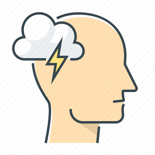 Anxiety, brainstorming, brainstorm icon - Download on Iconfinder
