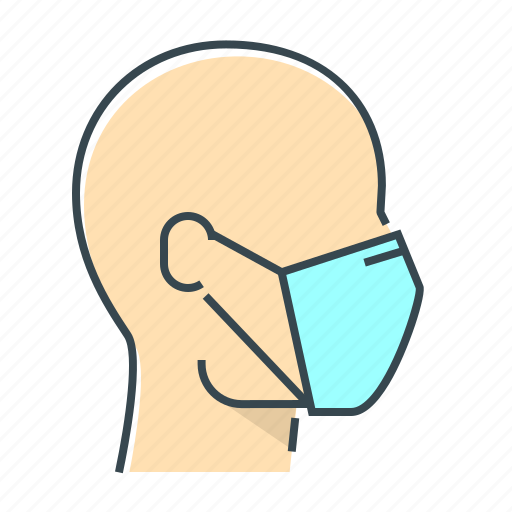 Mask, person, protection myself, face mask, medical mask icon - Download on Iconfinder