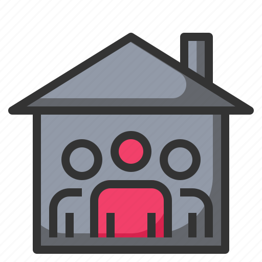 Lockdown, stay, home, at, work, for, office icon - Download on Iconfinder