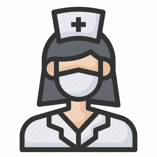 Nurse, covid, coronavirus, medical, assistance, doctor icon - Download on Iconfinder