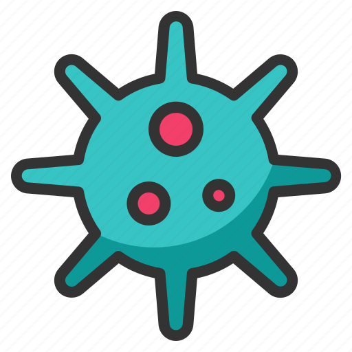 Virus, covid, coronavirus, cell, medical, bacteria, spread icon - Download on Iconfinder