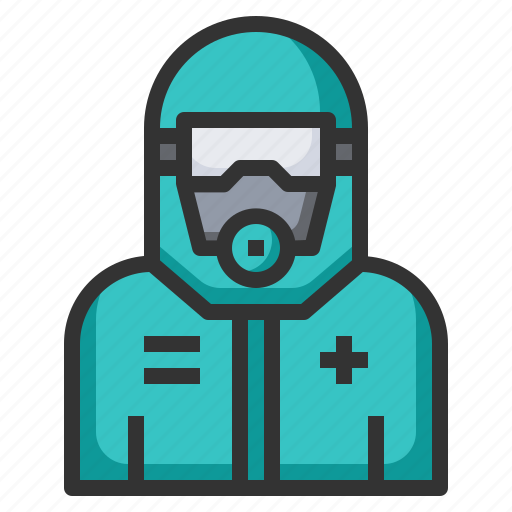 Virus, epi, safety, suit, biohazard, healthcare, medical icon - Download on Iconfinder