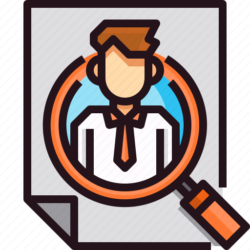 Business, career, corporate, curriculum, human, job, research icon - Download on Iconfinder