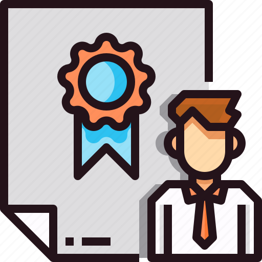 Achievement, business, certificate, corporate, employee icon - Download on Iconfinder