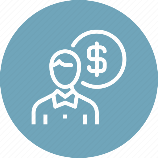 Business, management, mind, money, person, salary, thinking icon - Download on Iconfinder