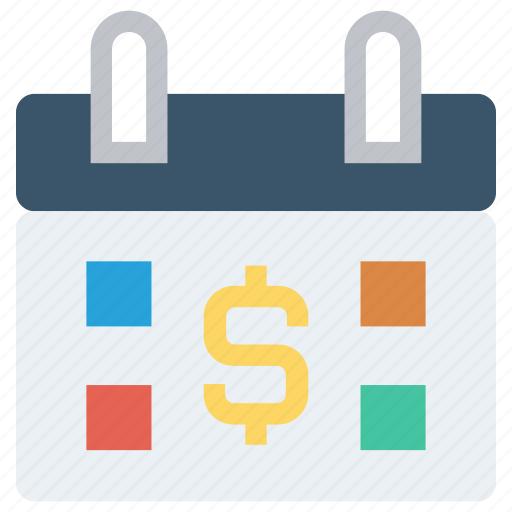 Appointment, calendar, date, day, dollar sign, event, management icon - Download on Iconfinder