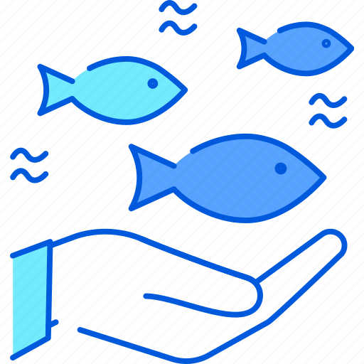 Sdg, fish, below, water, hand icon - Download on Iconfinder
