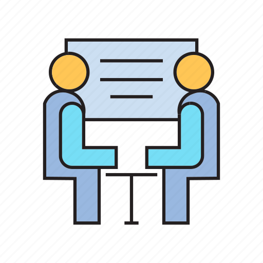 Meeting, office, organization, people, sitting, worker icon - Download on Iconfinder