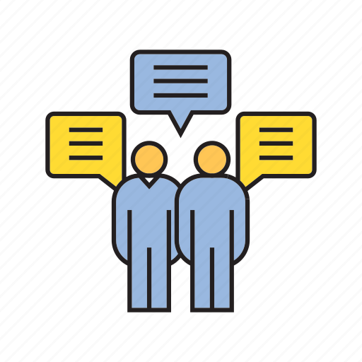 Communication, people, speech, talk icon - Download on Iconfinder