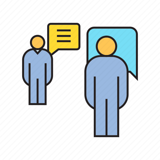 Communication, meeting, people, speech bubble, talk icon - Download on Iconfinder