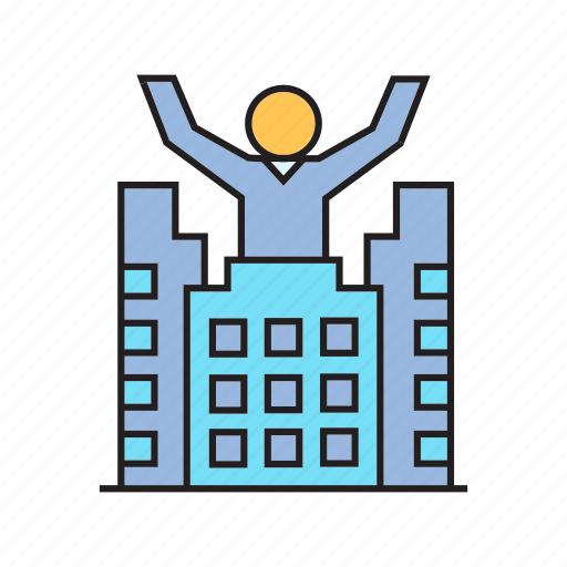 Building, entrepreneur, investor, real estate icon - Download on Iconfinder