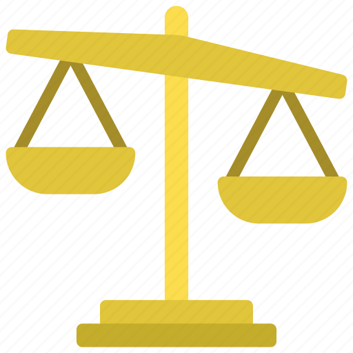 Unbalanced, scales, corrupted, imbalance, justice, unfair icon - Download on Iconfinder