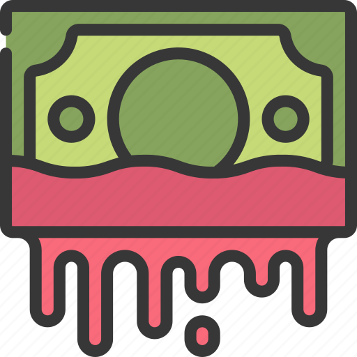 Blood, money, corrupted, evil, crime, cash icon - Download on Iconfinder