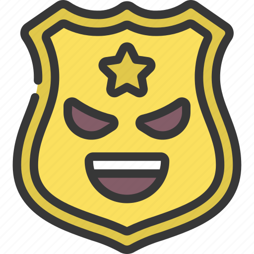 Corrupt, police, force, corrupted, law, enforcement icon - Download on Iconfinder