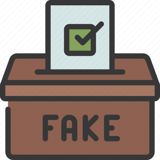 Fake, votes, corrupted, voter, fraud, voting icon - Download on Iconfinder