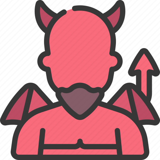 The, devil, avatar, corrupted, lucifer, satan icon - Download on Iconfinder