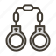 handcuffs, prisoner, criminal, arrest, crime 