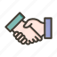 handshake, deal, agreement, partnership, contract 
