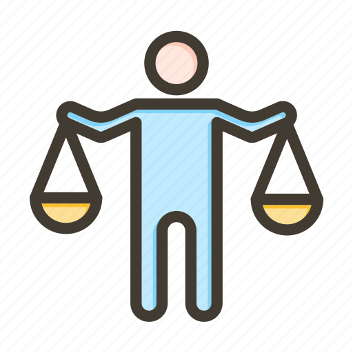 Ethics, justice, balance, law, scale icon - Download on Iconfinder