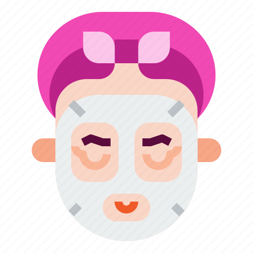 Beauty, care, cosmetic, face, mask, treatment icon - Download on Iconfinder